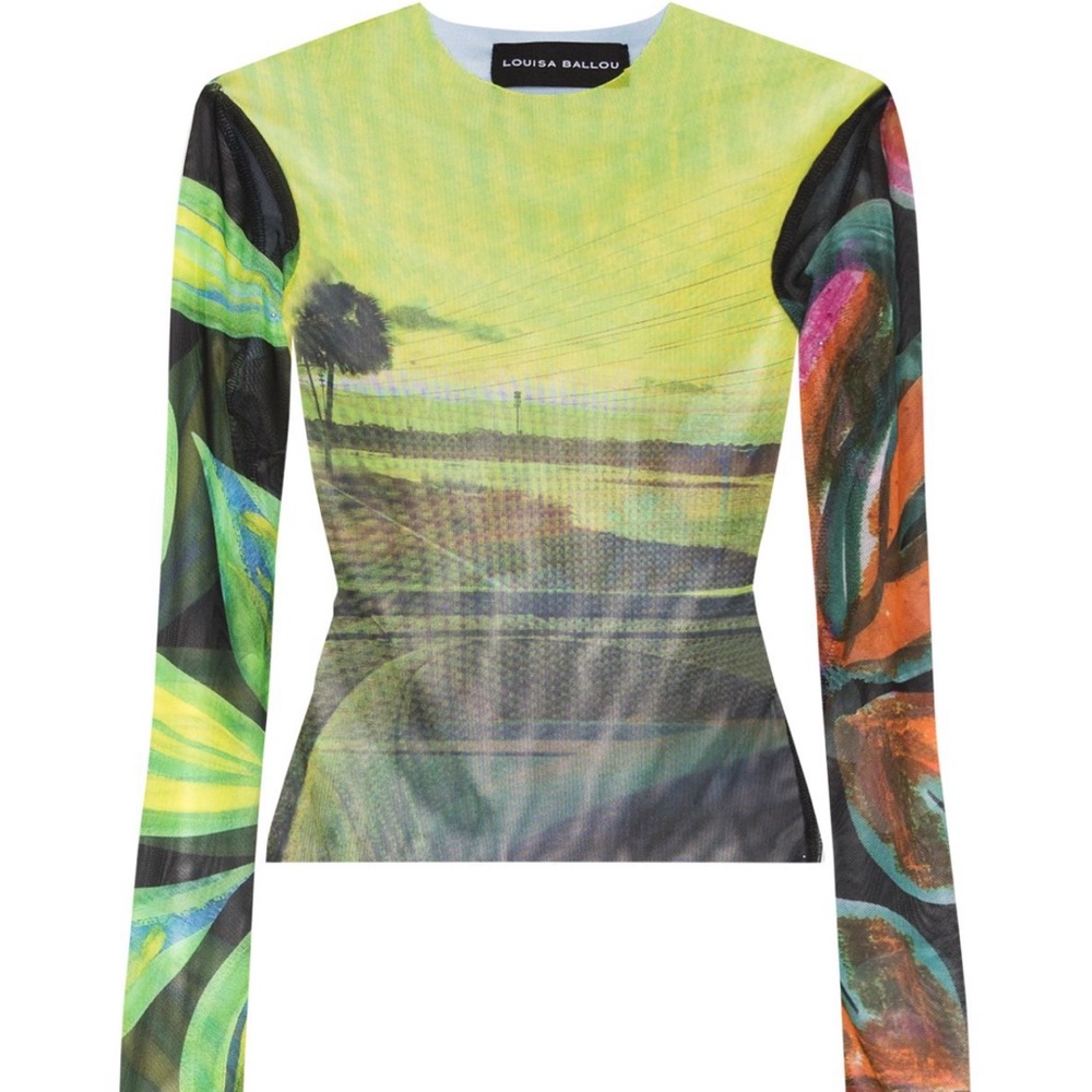 Louisa Ballou Equinox Supernova Long-Sleeve Top